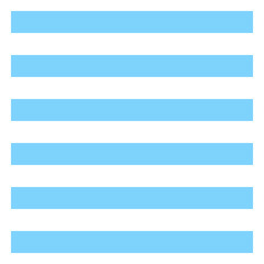 Obraz premium Icon of blue horizontal stripes geometric shape pattern. Suitable for design decoration, scrapbook, lanyard, cut out and more