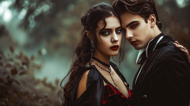 Vampire Couple-Bilder: Stock-Fotos & -Videos. | Adobe Stock