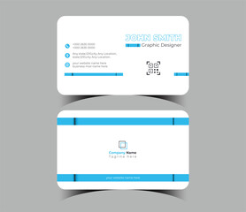 creative modern business card design for your business.Business card design,3D and abstract background.