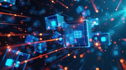 Abstract Digital Cubes