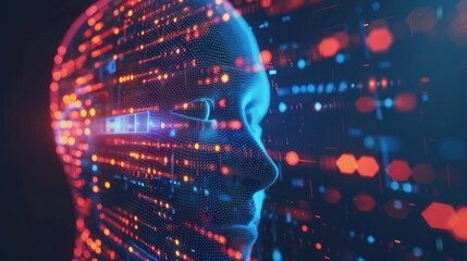 Digital Mind: A Visual Representation of Artificial Intelligence