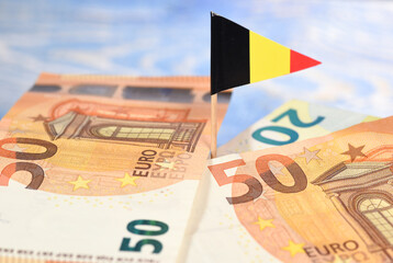 Argent euro CEE europeen finances Belgique belge