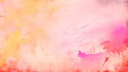 Abstract grunge style painting background vector with scratches effect. Colorful Powder Explosion On White Background.