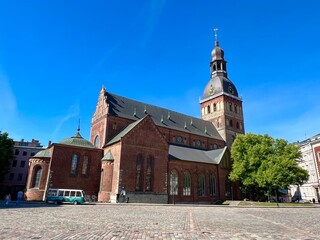 Riga Dome Cathedral in Riga, Lithuania