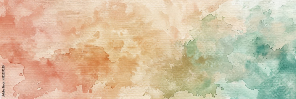Poster abstract watercolor background featuring a blend of earthy tones and soft gradients for artistic use