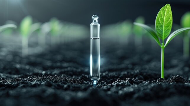 Soil salinity testing to assess soil health