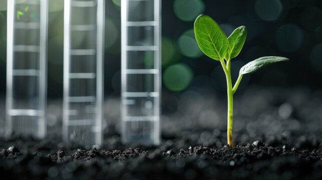 Soil salinity testing to assess soil health