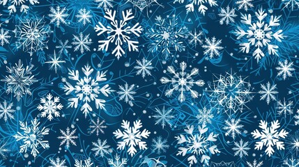 snowflake pattern wallpaper