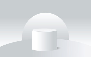 3d background products display podium. background