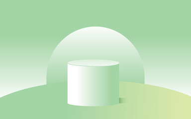3d background products display podium. background