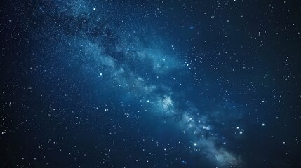 Milky Way Galaxy in Night Sky