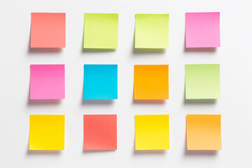 set of sticky notes