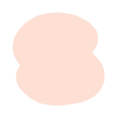 手描きのゆるい抽象的な形 - シンプルでかわいい背景･あしらいの素材 - organic shape