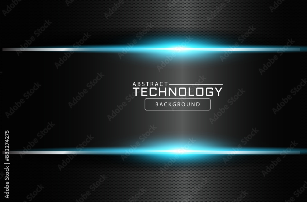 Aufkleber black 3d vector hexagonal technology abstract background. abstract modern technology