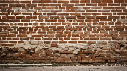 Rough Dark grungy brick wall texture background