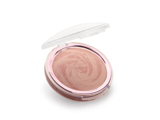 Stylish compact highlighter on white background