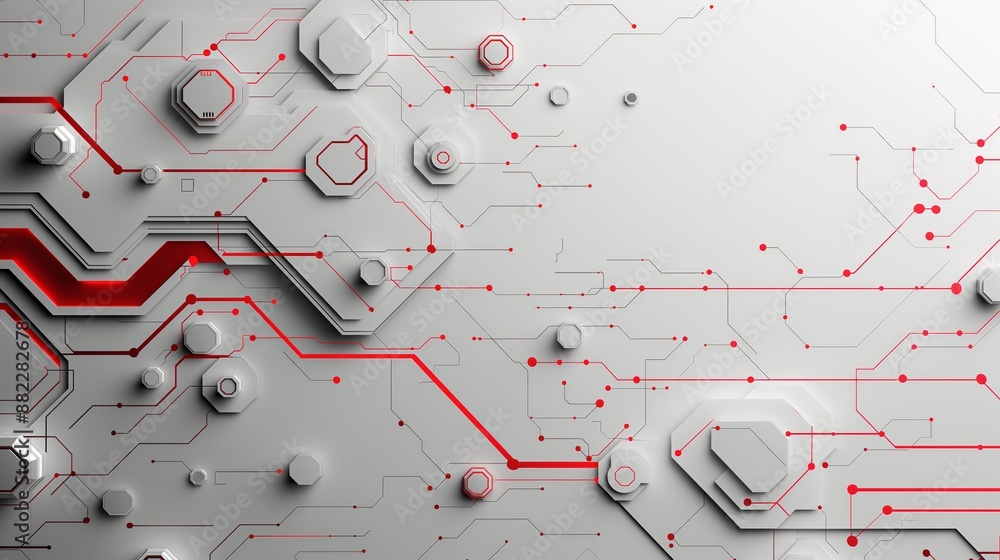 Aufkleber abstract structure circuit computer technology business background