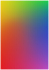 Creative abstract mesh gradient with grain texture rainbow colors background. Complex gradient of different colors, vertical image. Colorful gay pride month, peace flag.