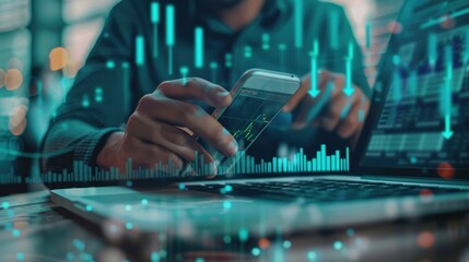 Financial Data Analysis on Mobile Phone