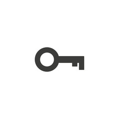 Key icon in trendy flat style isolated on background. Key icon page symbol for your web site design Key icon logo, app, UI. Key icon Vector illustration, EPS10.