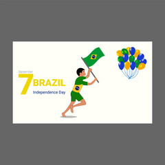 September 7th Brazil Independence Day