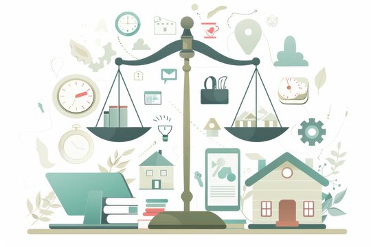 Balancing personal life and job, struggling with priorities.