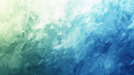 Obraz premium Green, teal and blue abstract painting background