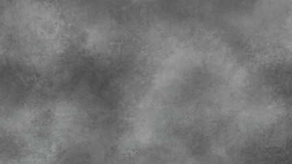 Copyspace on Grunge Textured Grey Wall, Abstract Watercolor Background