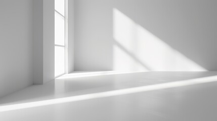 white room with window
