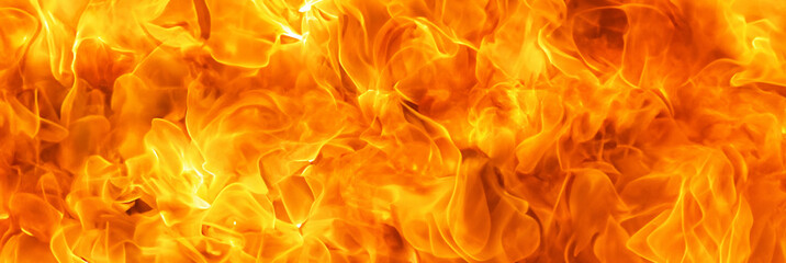 Flame Texture for Banner Background - 3,1 Aspect Ratio