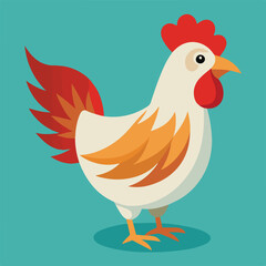 vector hen art free download
