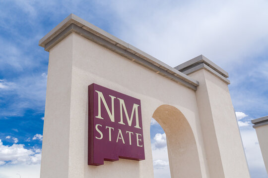Entrance Sign at New Mexico State University