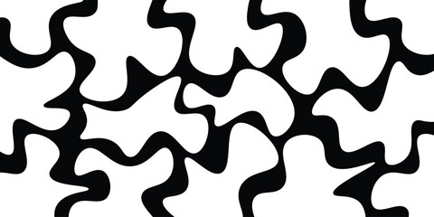 Modern liquid irregular blob shape. Black cube drops simple shapes vector. Liquid blob shapes pattern background. Graphic element curved background. Stone background. Organic pattern background