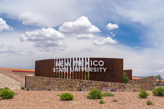 Entrance Sign at New Mexico State University