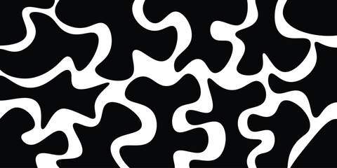 Modern liquid irregular blob shape. Black cube drops simple shapes vector. Liquid blob shapes pattern background. Graphic element curved background. Stone background. Organic pattern background