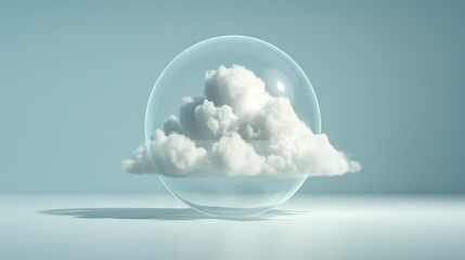 Diagram explaining the greenhouse effect and the role of CO2 in trapping heat in the atmosphere. Illustration, Image, , Minimalism,