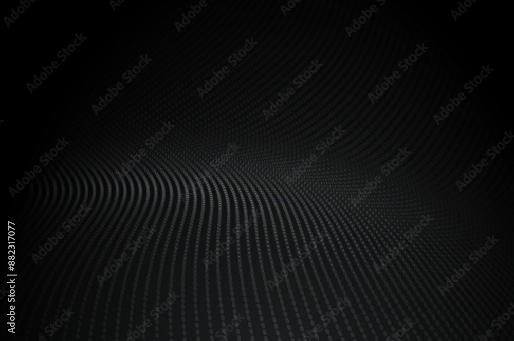 Aufkleber black 3d vector hexagonal technology abstract background. abstract modern technology