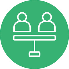 No Racism Vector Line White Circles Multicolors