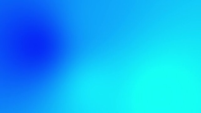 Abstract animated colorful blue gradient motion background video loop 4K