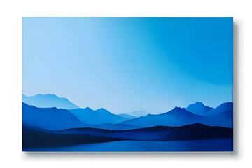 landscape in the mountains