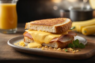 Peameal Bacon: Back bacon coated in cornmeal, often served in a sandwich or as part of a traditional Canadian breakfast.

