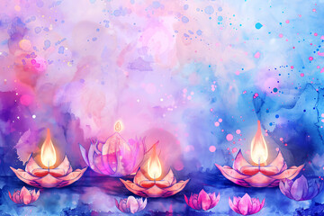 Candles In A Bowl, Incredible Abstract Texture Background Wallpaper.