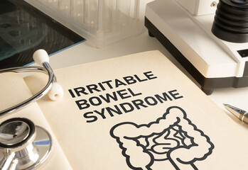 IBS Irritable Bowel Syndrome is shown using the text