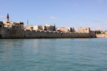 Akko Israel 05/26/1924. An ancient port city on the shores of the Mediterranean Sea in northern Israel.