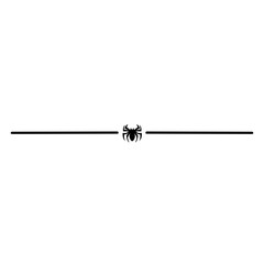 spider border line