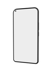 Smartphone mockup app transparent background