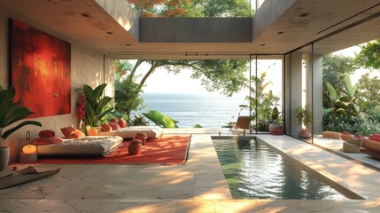 Modern Home with Ocean View