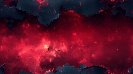 black red grungy texture wall, futuristic background