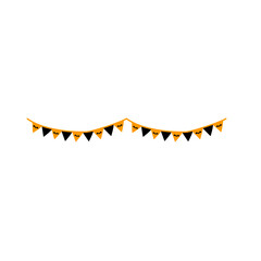 Halloween flag banner