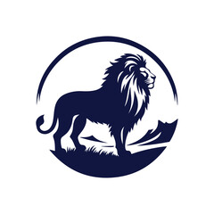 lion silhouette © Roman